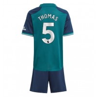 Koszulka piłkarska Arsenal Thomas Partey #5 Strój Trzeci dla dzieci 2023-24 tanio Krótki Rękaw (+ Krótkie spodenki)